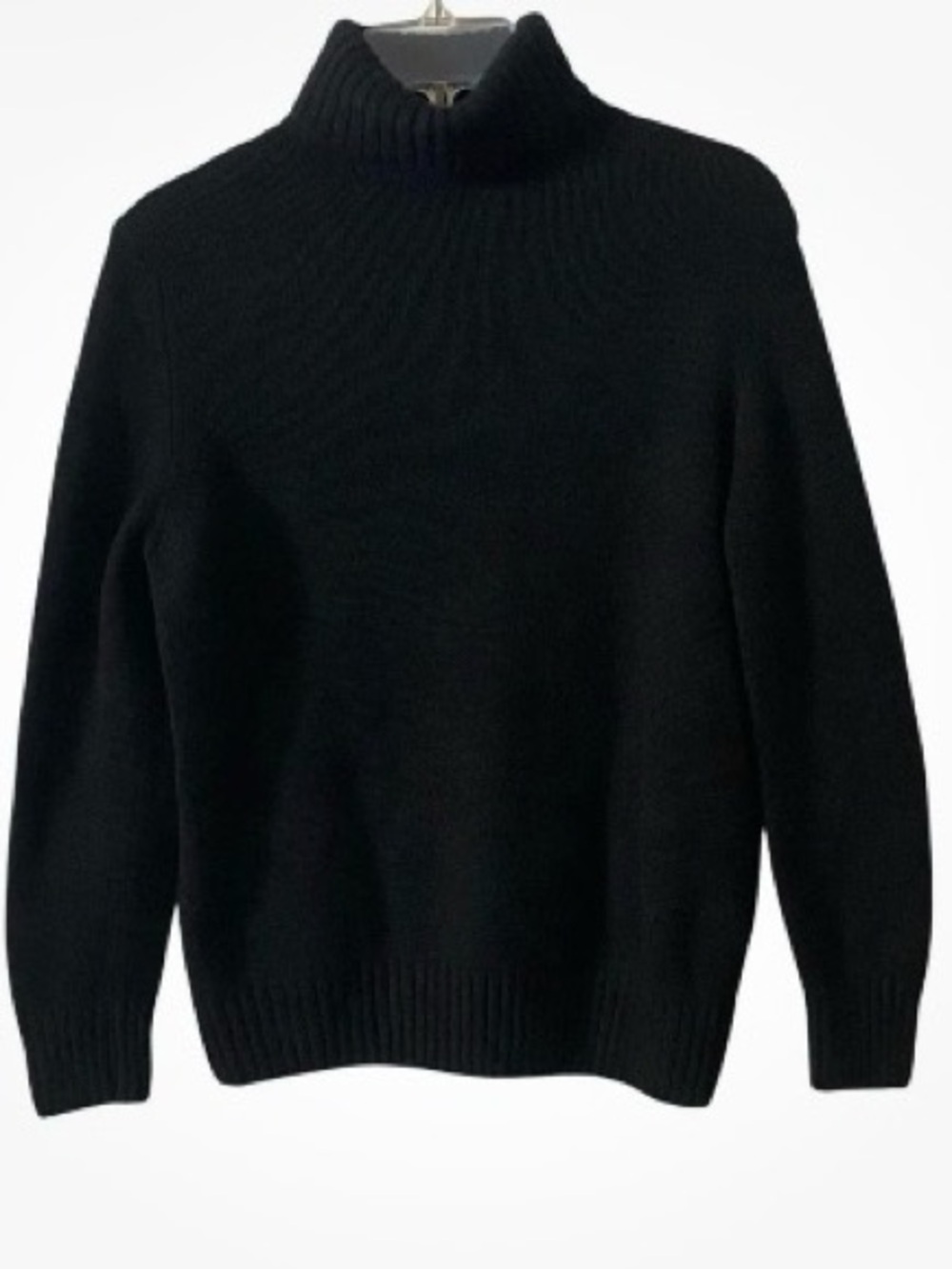ZARA Women’s Black Turtle Neck Sweater - Classic Knit